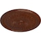 Ekena Millwork Juniper Ceiling Medallion (Fits Canopies up to 7"), 36"OD x 1 1/2"P, Burnished Mahogany Crackle CM36JUBMC - alternate 2
